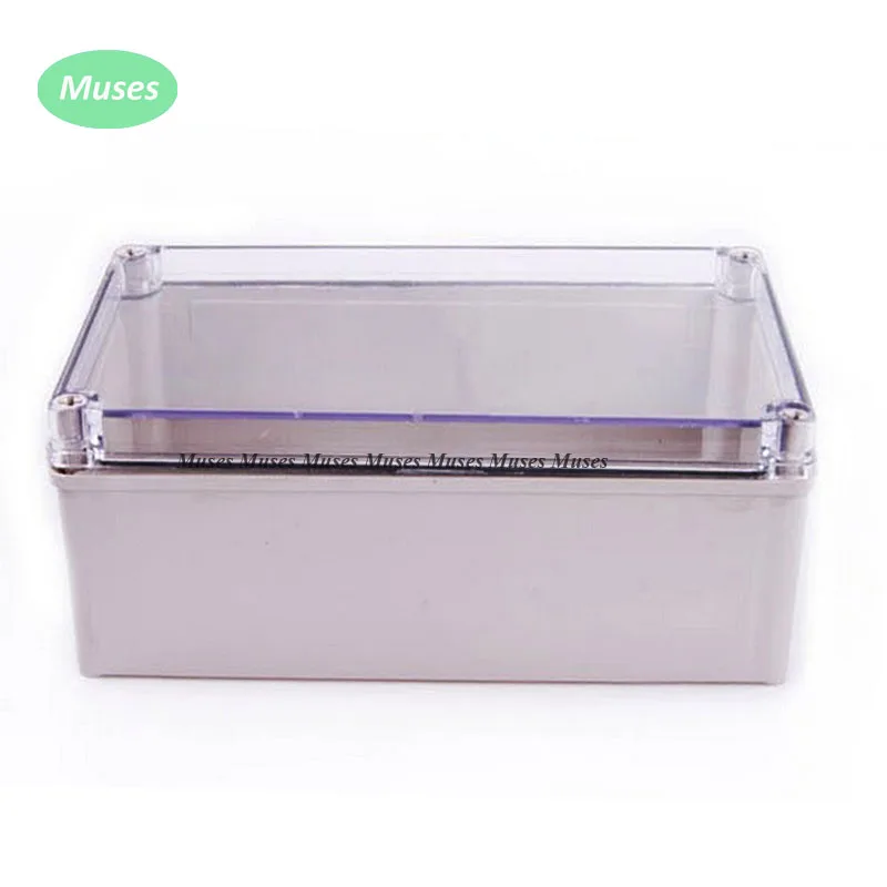 Прозрачная крышка из ПВХ серый корпус АБС пластика IP67 водонепроницаемые корпуса