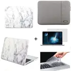 Жесткий чехол для ноутбука 4 в 1 + сумка + чехол для клавиатуры ЖК-дисплей для Macbook Pro Air Retina 11 12 13 15 сумка для ноутбука Touch Bar A1990A2159