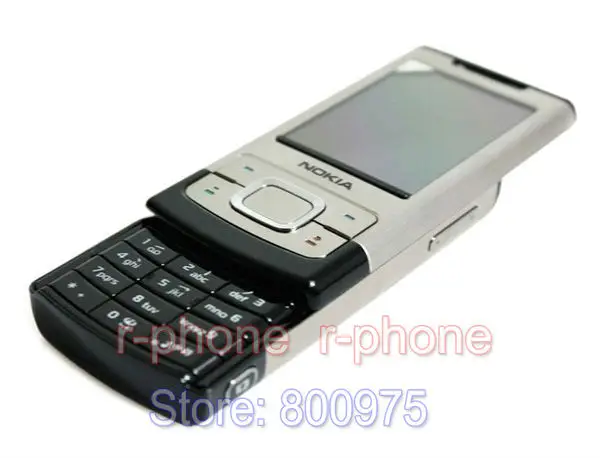 Nokia 6500 слайдер 6500s мобильный телефон Восстановленный разблокированный 3g смартфон один год гарантии