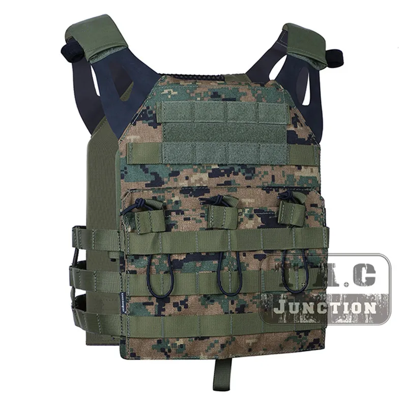 JD Emerson Тактический jumpable облегчённый бронежилет EmersonGear СКП нападение легкий боевой жилет Регулируемый Молл+ таблички средства ухода за кожей панцири - Цвет: JD