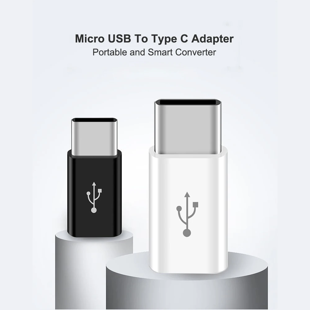 5 шт./упаковка адаптер переходник с Micro Usb на Type c|Кабели для мобильных телефонов| |