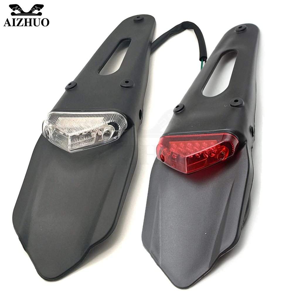 Задний фонарь для мотоцикла внедорожника заднего крыла стоп-сигнала 125 200 250 300 400