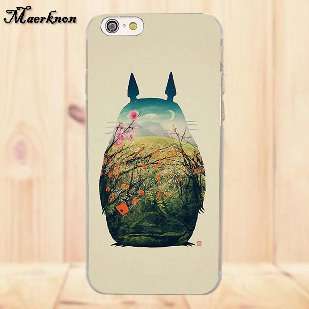 Для Huawei G7 G8 Honor 5A 5C 5X 6 6X 7 8 V8 Mate 9 P7 P8 P9 P10 Lite Plus TPU рисунок Тоторо Мононоке студия Ghibli