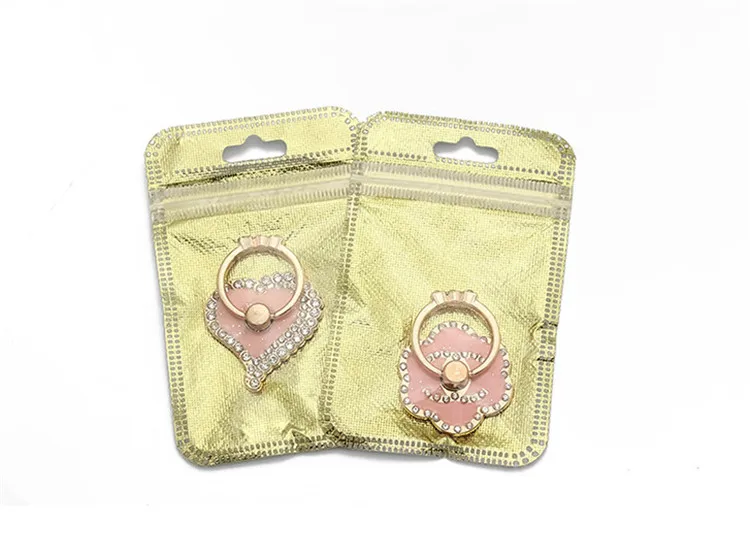 1 Piece Rhinestone Finger Ring Phone Holder Elegant Bow-knot Cat Girls Smartphone Holders mobile for iPhone | Мобильные телефоны и