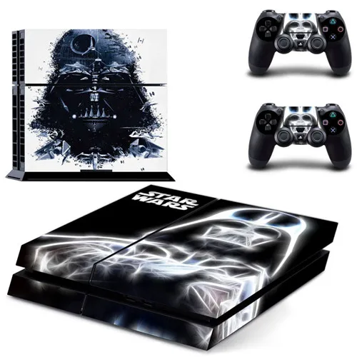 GYTM0020 Пленка Star Wars наклейка для PS4 виниловая наклейка, стикер для консоли sony Playstation 4 и 2 контроллера наклейка для PS4 наклейка - Цвет: GYTM0020