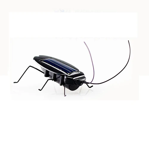 Cockroach 5 стилей мини Новинка Малыш солнечной энергии ed паук таракан Мощность Робот жук Кузнечик обучающий гаджет игрушка для детей - Цвет: Cockroach