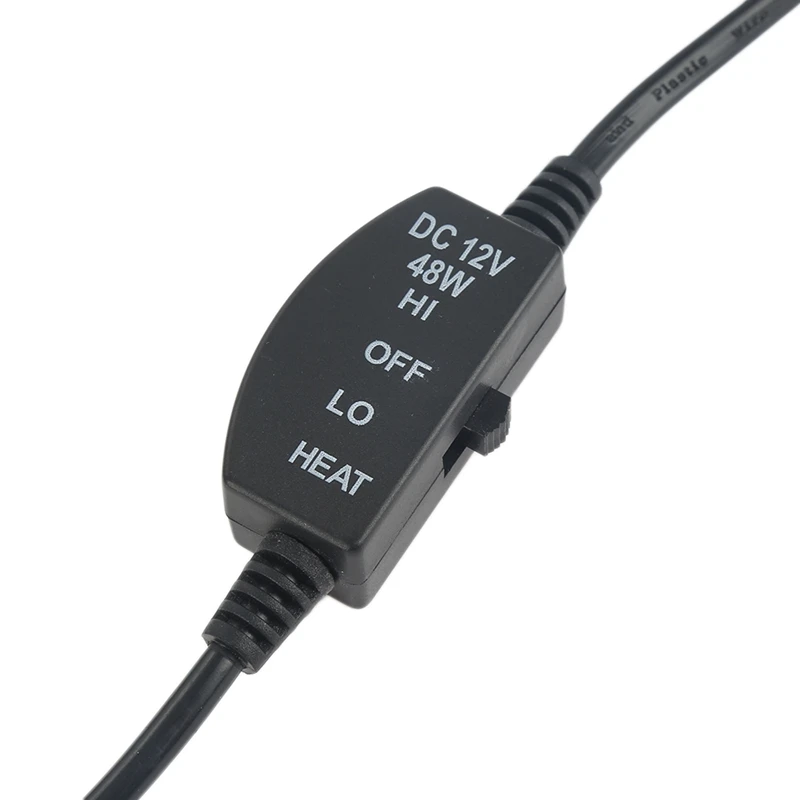 Черный автомобильный обогреватель заднего сиденья 12 В|Чехлы на автомобильные