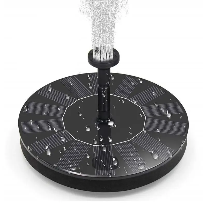 

Solar Fountain Solar Water Fountain Garden Pool Pond Outdoor Solar Panel Fountain Floating Fountain Garden Decoration