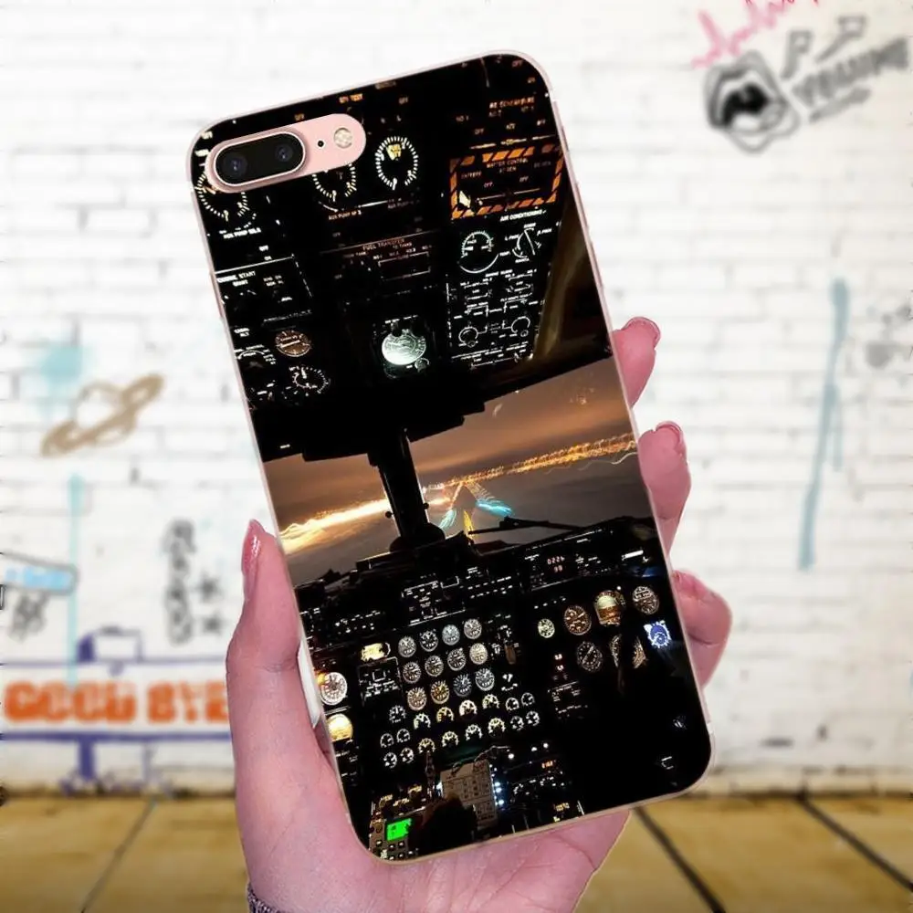 Крутой самолет Cockpit модный для Galaxy Grand Alpha G850 Core2 Prime S2 I9082 A3 A5 A7 On5 On7 2015 2016