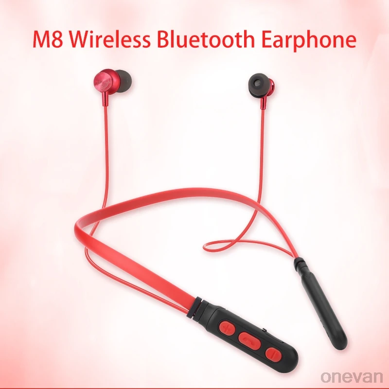 M8 наушники kulaklыk ушные вкладыши draadloze oordopjes Беспроводные Bluetooth спортивные Handfree с
