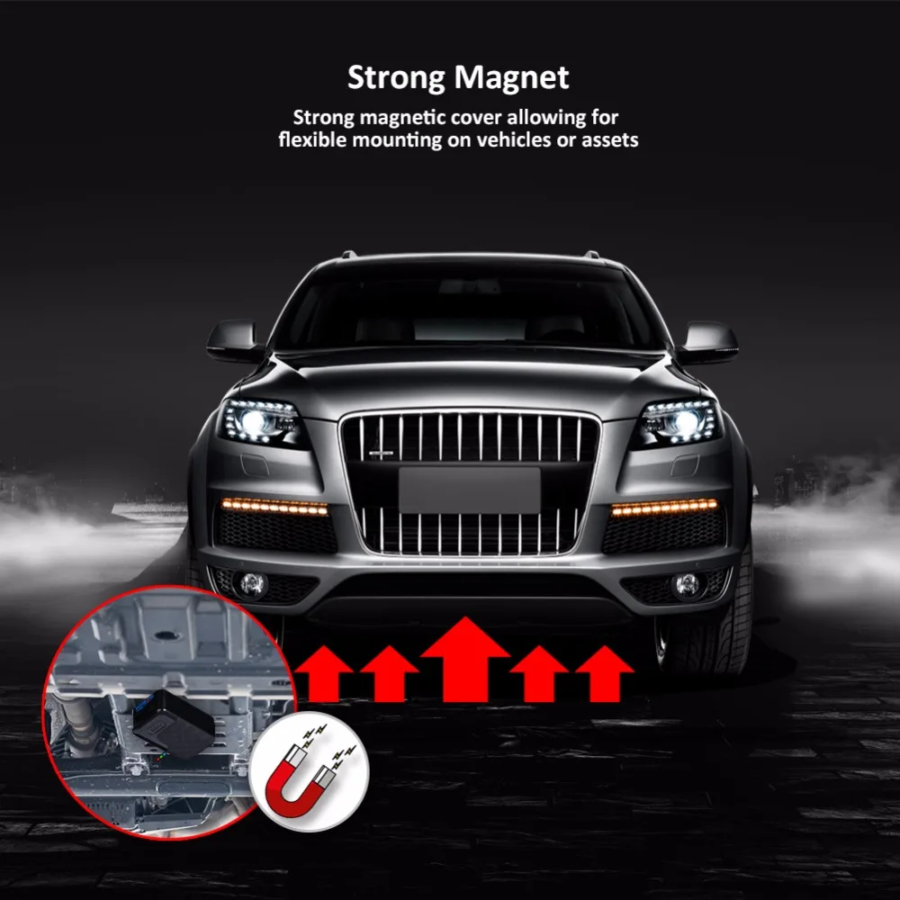 GPS Трекер Автомобильный Локатор Транспортное Средство G200 6000mAh Водонепроницаемые Магниты Голосовой Монитор Бесплатное Приложение на Продолжительность Жизни Карты Google PK TK905.