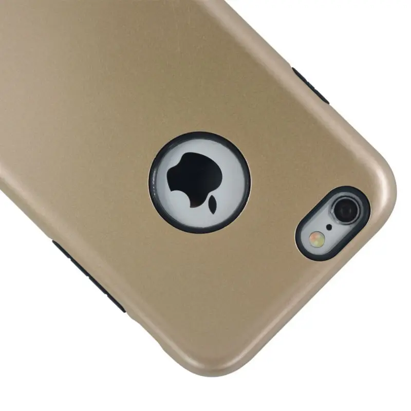 Гибридный двуслойный ударопрочный чехол для смартфонов Apple iPhone 5 5s SE. Пластиковая
