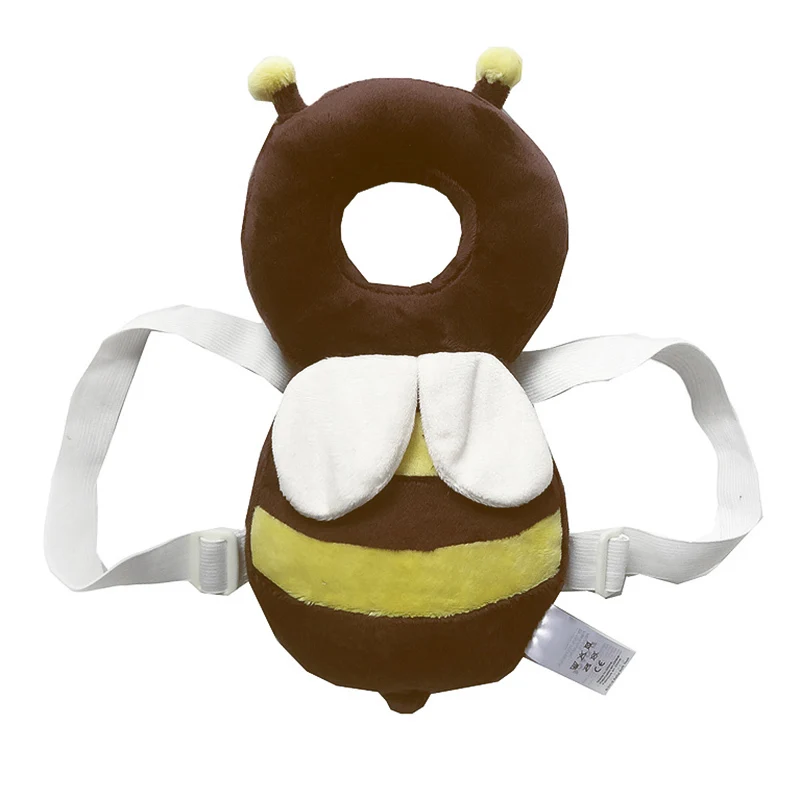 brown bee Милый ребенок новорожденный защита головы и спины Подушка малыш крылья падение сопротивление Pad Guardian подушки игрушки Bm88 - Цвет: brown bee