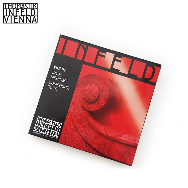 Thomastik Infeld IR100 красный скрипки струны полный набор 4/4 Размеры синтетический ядро