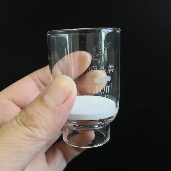 Лабораторный тигель со стеклянной сердцевиной 30 мл 40 50 60 1 шт.|Мензурка| |