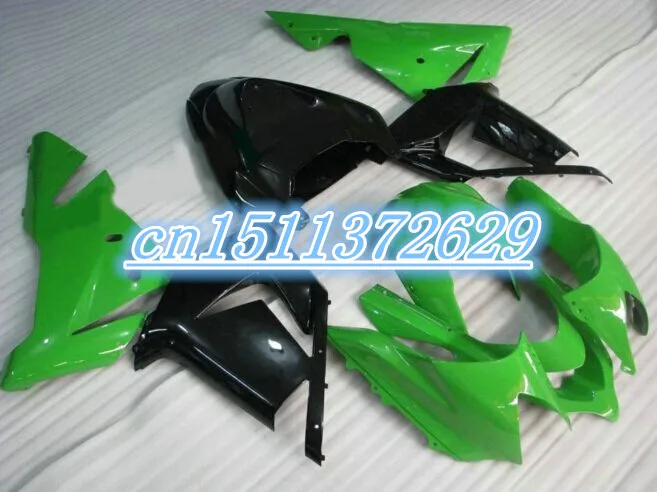 

Dor-100% Brand new green black full Fairing for KAWASAKI Ninja ZX10R 04 05 ZX-10R 2004-2005 ZX 10R 04 05 2004 2005 body work D