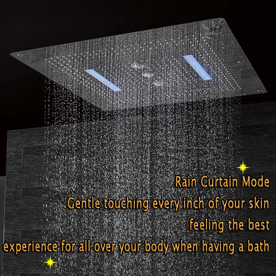 Набор для душа в ванной комнате скрытый термостатический смесительный клапан