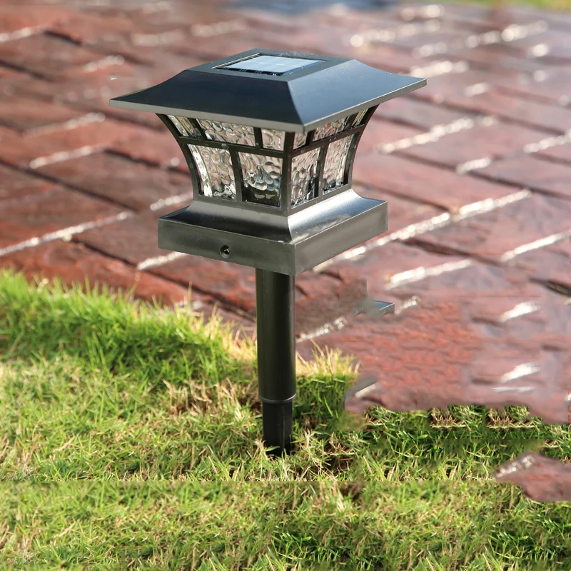 Стеклянная светодиодная Солнечная лампа с датчиком управления