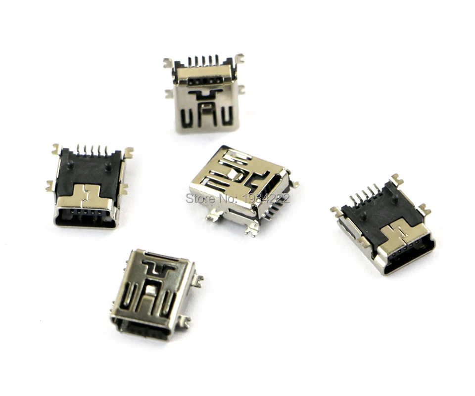 100 шт./лот мини USB порт для зарядного устройства разъем зарядки питания