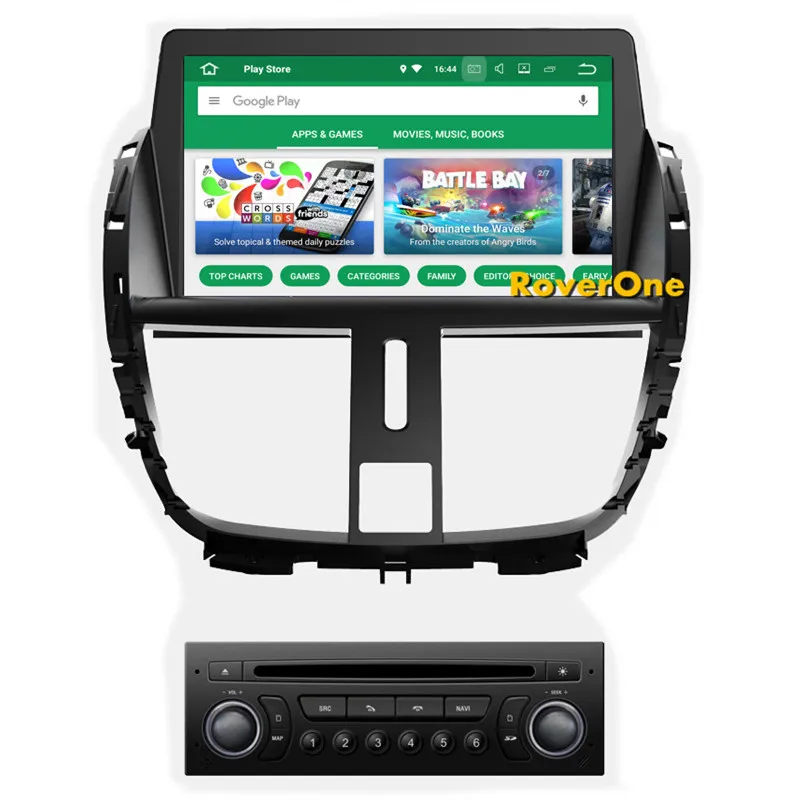 Для peugeot 207 DVD gps навигации Авторадио Android 8 0 для CC SW Автомобиль Радио Стерео