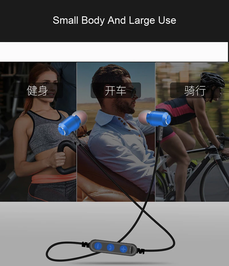 Модные магнитные Bluetooth Eaphone V5.0 стерео спортивные водонепроницаемые наушники беспроводные наушники-вкладыши с микрофоном для iPhone samsung