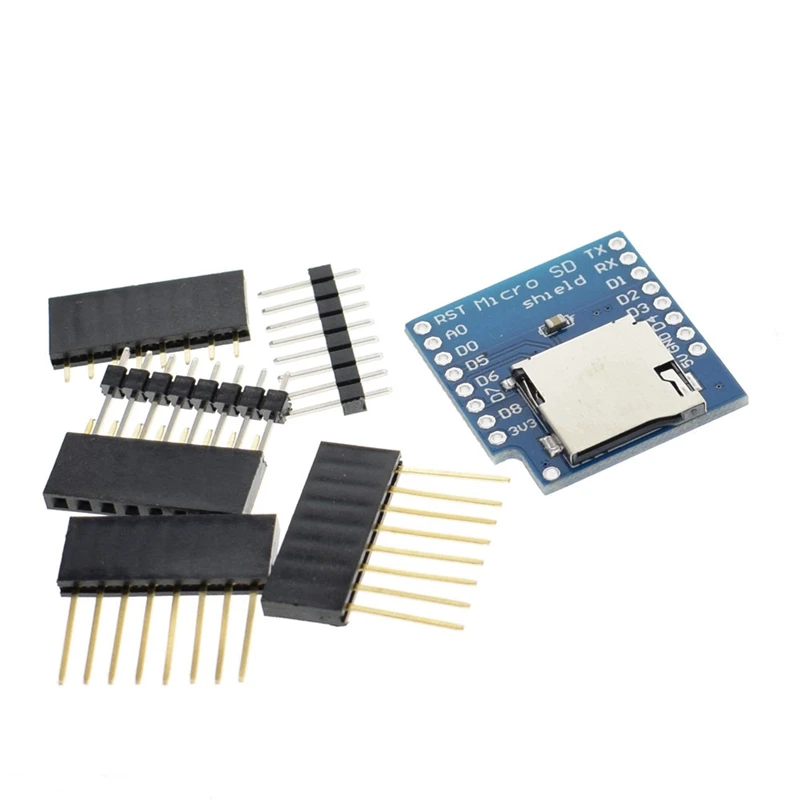 Micro-SD щит карты Mini TF ESP8266 совместимый беспроводной модуль SD для Arduino WeMos D1 |