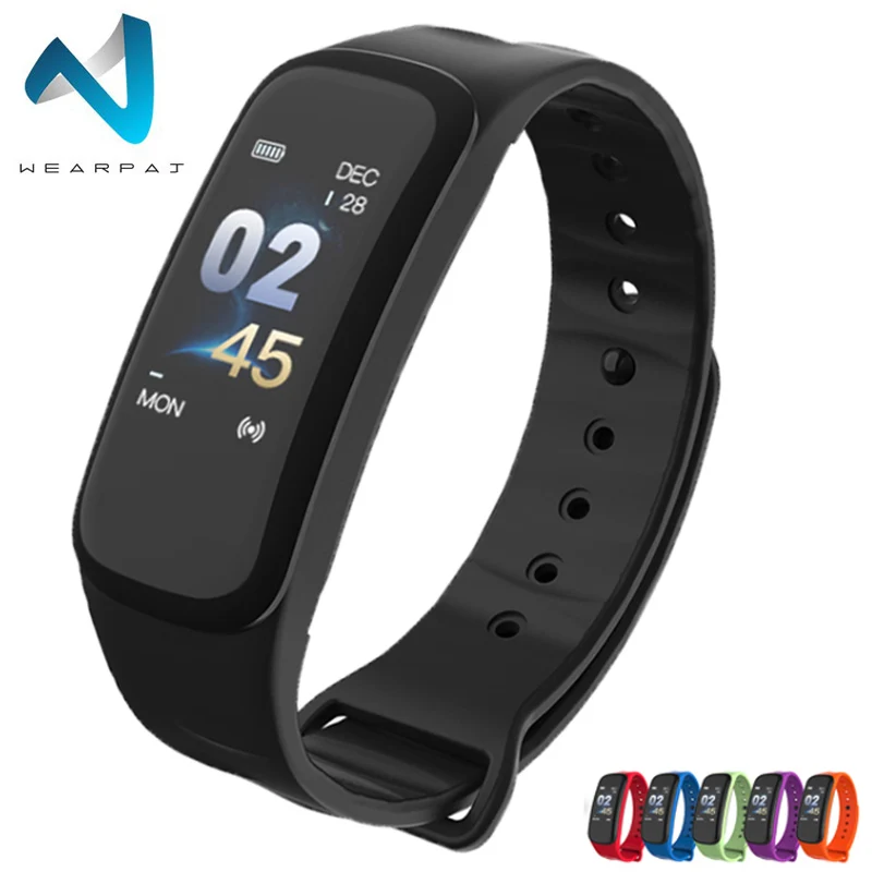 Wearpai C1Plus, мужские спортивные часы, пульсометр, кровяное давление, мониторинг сна, FitnessTracker, цифровые часы, Relogio Inteligente
