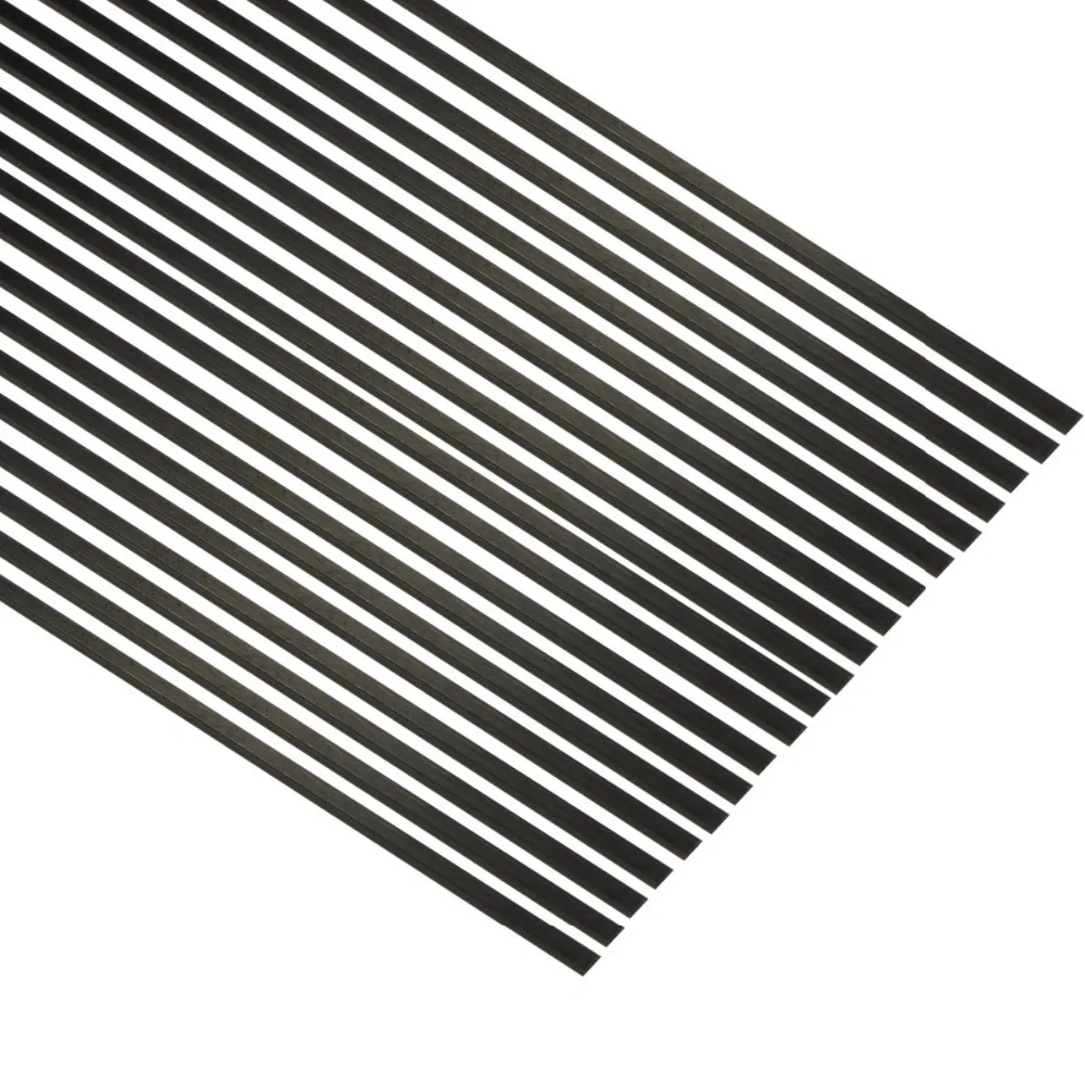 5pcs/lot 1mmx6mmx500mm New Carbon Fiber Strip Flat Bar | Игрушки и хобби