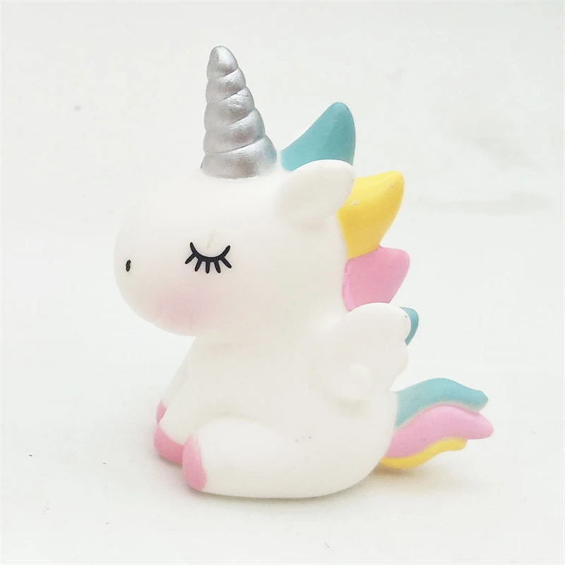 1 шт. Топпер для торта «С Днем Рождения» Unicornio украшение Единорог тематическая вечеринка день рождения кекс день рождения украшения для торта для вечеринки дети, Q