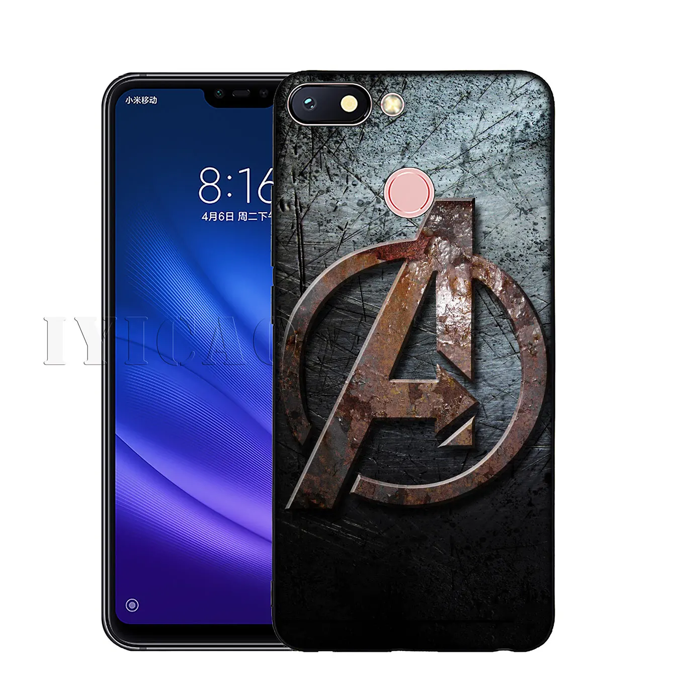 Мягкий силиконовый чехол IYICAO Marvel's The Avengers для Xiaomi Redmi K30 K20 8A 7A 6A 5A S2 GO Note 8 8T 7 5 6 Pro |