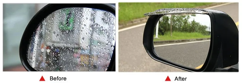 Car rear view mirror rain eyebrow Sticker For mercedes W205 w203 w204 W221 W211 W207 W163 W164 W220 Accessories | Автомобили и