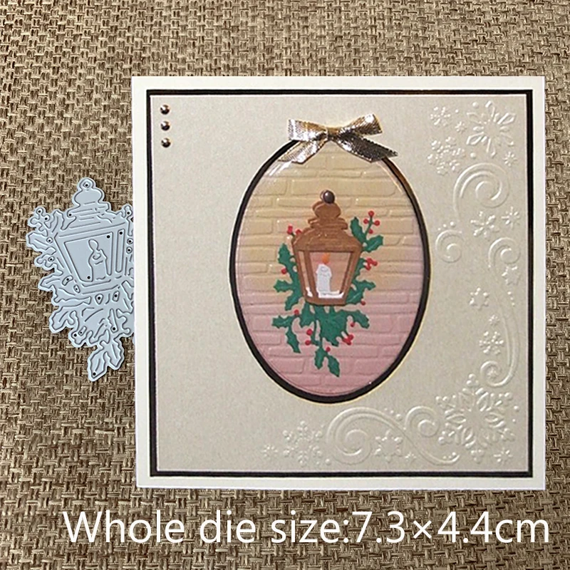 Новый дизайн металлические Вырубные штампы свеча подсвечник листья альбом для