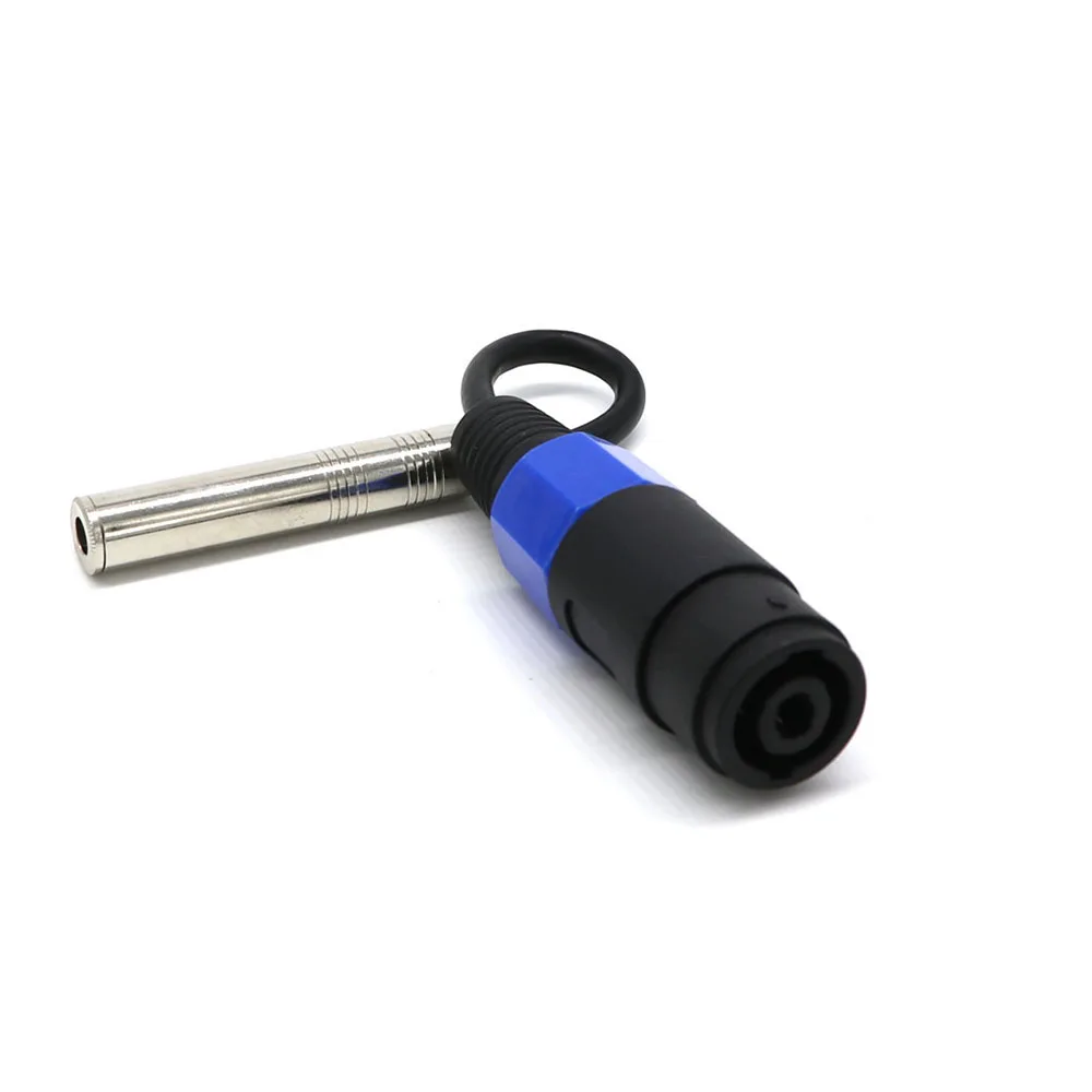 2 шт. измерительный Соединительный кабель совместим с разъемом Speakon папа 1/4