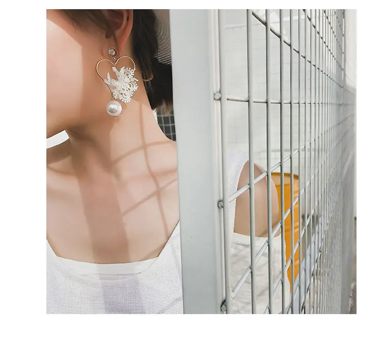 2021 Новое поступление модные Неоготические шнурки большие массивные серьги с