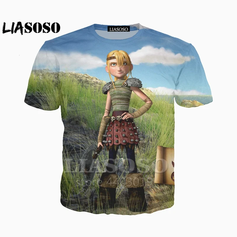 LIASOSO новая игра с изображениями героев мультфильма Как приручить дракона