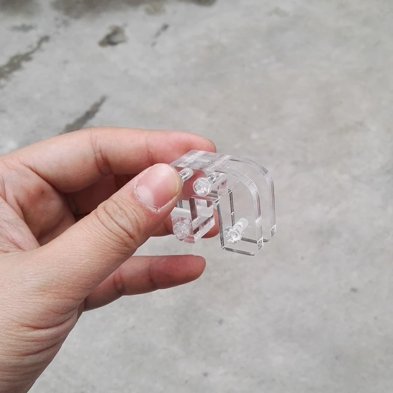 Акриловый клипборд для аквариума зажим диафрагмы 4 шт. аксессуары фиксатор