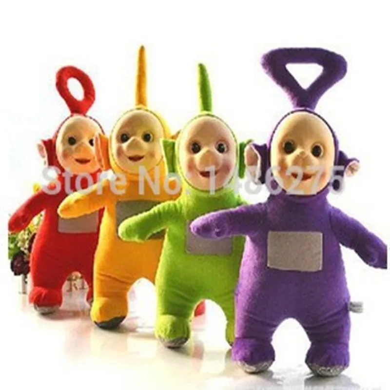 

2016 Teletubbies Laa Po Tinky Dipsy Plush Toy Doll Set 4pc/lot Christmas Gifts Children Gifts WJ233