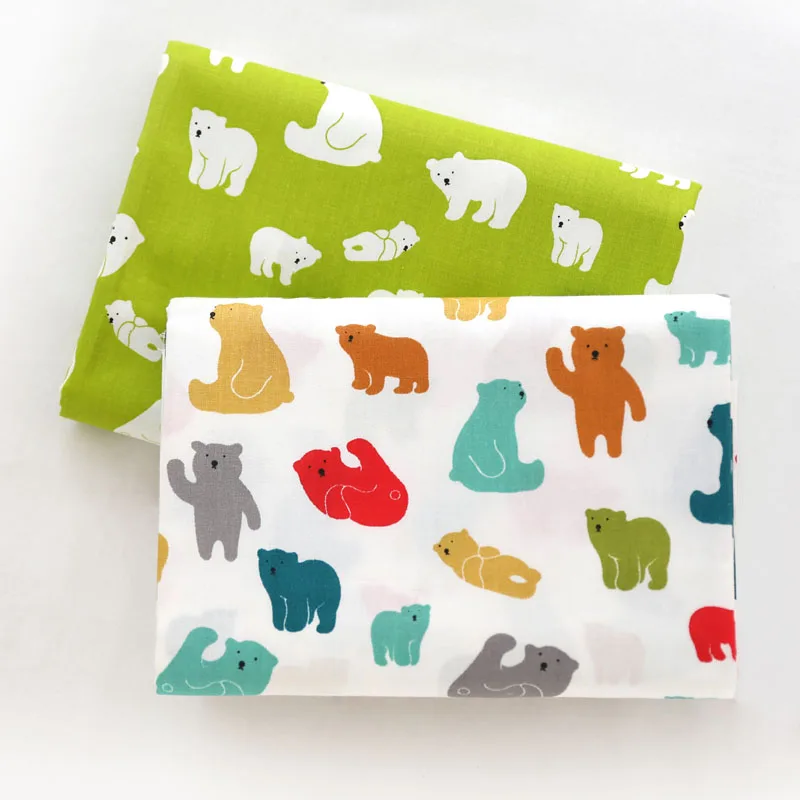 Новый детский хлопковый саржевый материал Лоскутная Ткань DIY швейная стеганая