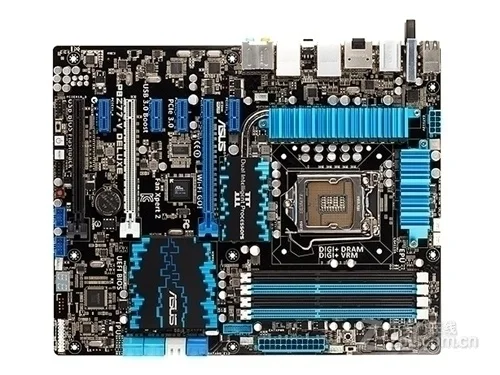 Оригинальная материнская плата ASUS P8Z77 V DELUXE DDR3 LGA 1155 USB2.0 USB3.0 32 Гб Z77 настольная