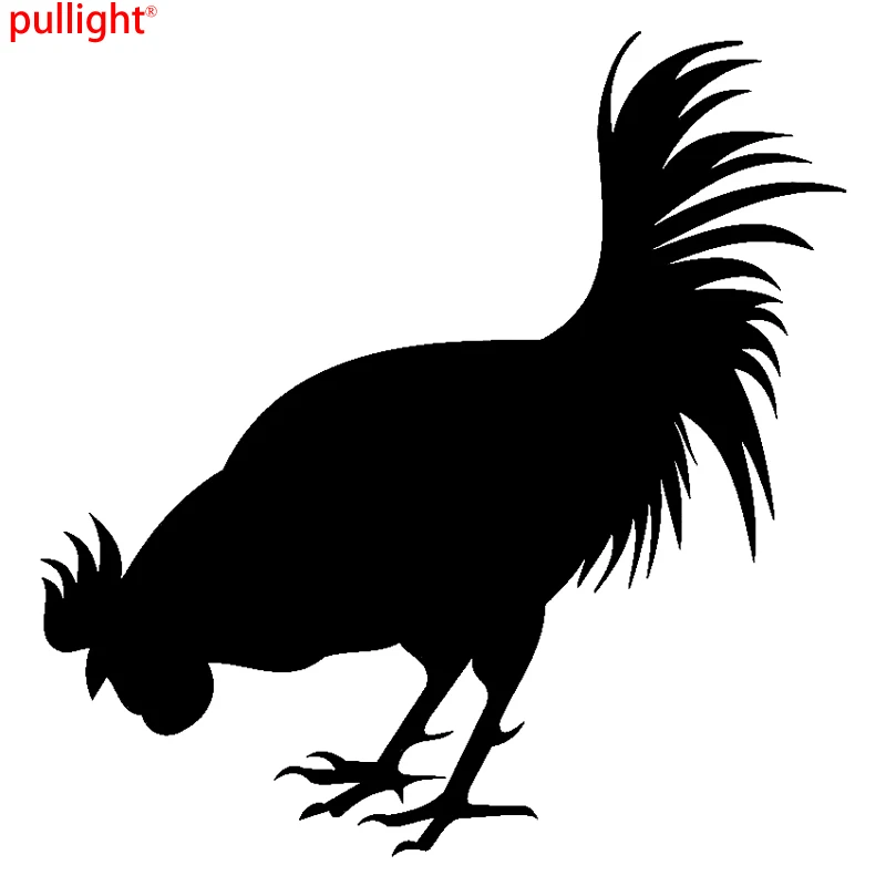 

17.7cm*18.1cm Rooster Chicken Bird Animal Decor Decal Vinyl Car Sticker