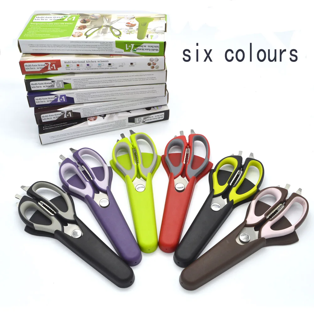 Кухонные ножницы нож для курицы бытовые многофункциональные из нержавеющей