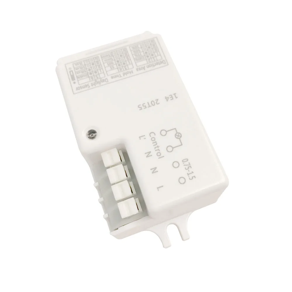 AC 220 V-240 V/50Hz микроволновый радар Датчик тела Детектор движения для светодиодный