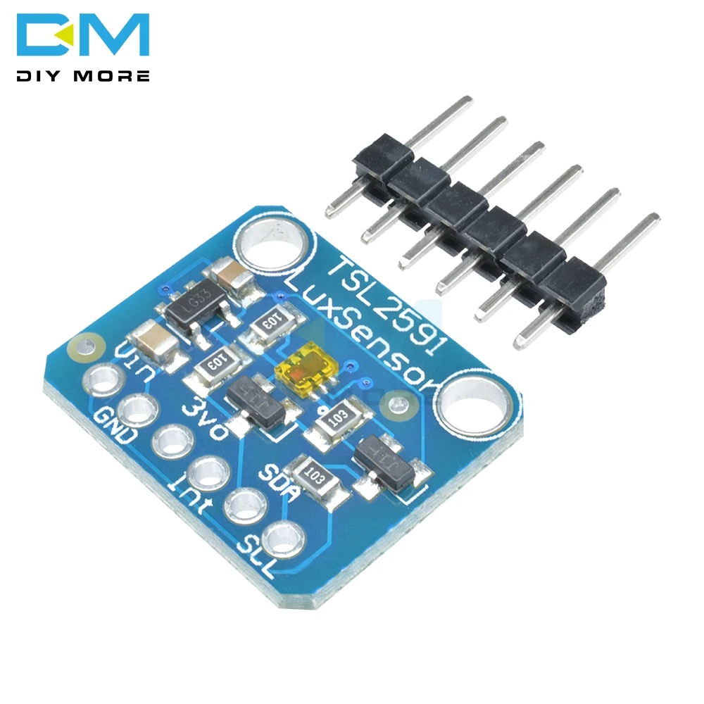 Модуль разрыва датсветильник света Diymore TSL2591 IIC I2C цифровая плата с высоким