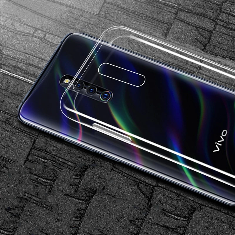 Для естественных X27 Vivo x27 pro смартфон защитный силиконовый термополиуретановый
