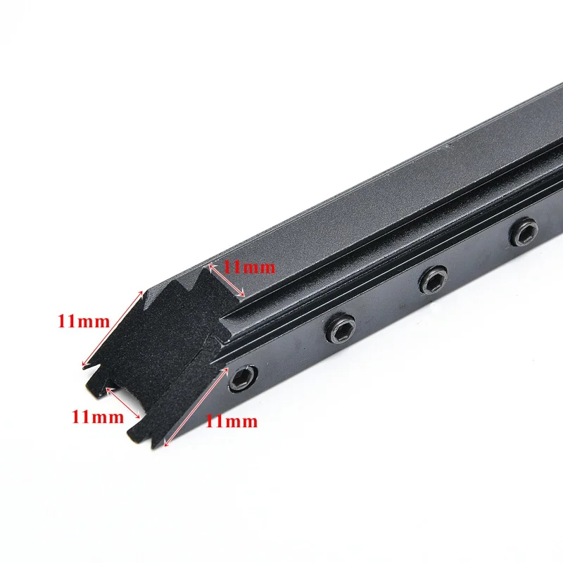 11 мм Tri-Rail ласточкин хвост Riser Rail Mount w/шестигранный ключ для пневматического винтовки прицел охотничьи аксессуары прицела
