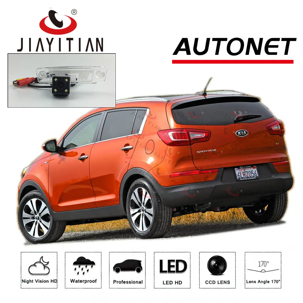 Камера заднего вида JIAYITIA для Kia Sportage 3 SL/Sportage R 2010 ~ 2015 CCD с ночным видением|camera for kia
