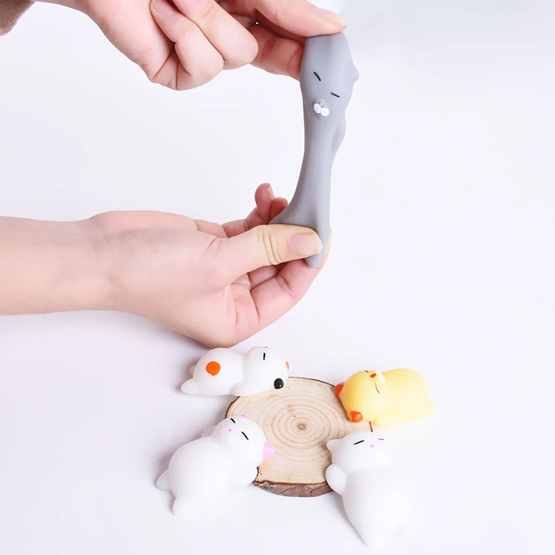 3D милые мягкие кошки игрушки телефон ремешок для мобильного телефона Kawaii Зефир