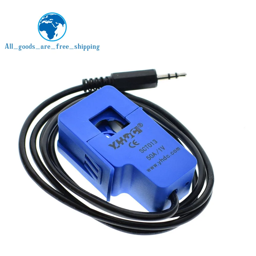 Высокое качество 30A 50A 100A SCT-013-030 SCT-013-050 SCT-013-000 Неинвазивная переменного тока Датчик Разделение сердечника трансформатора тока
