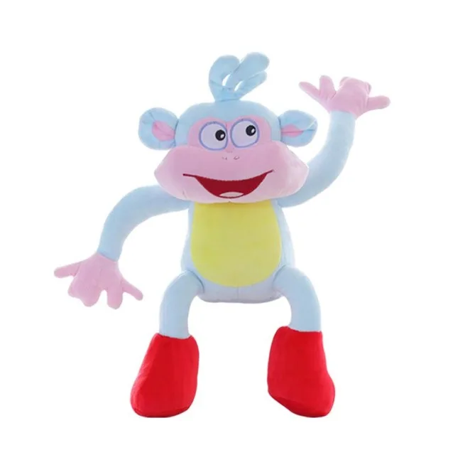 monkey 1 шт., 50 см-35 см, милые плюшевые игрушки Дора, настоящая любовь, приключения Доры, куклы, ТВ и фильмы, кукла для детей, подарок на день рождения - Цвет: monkey
