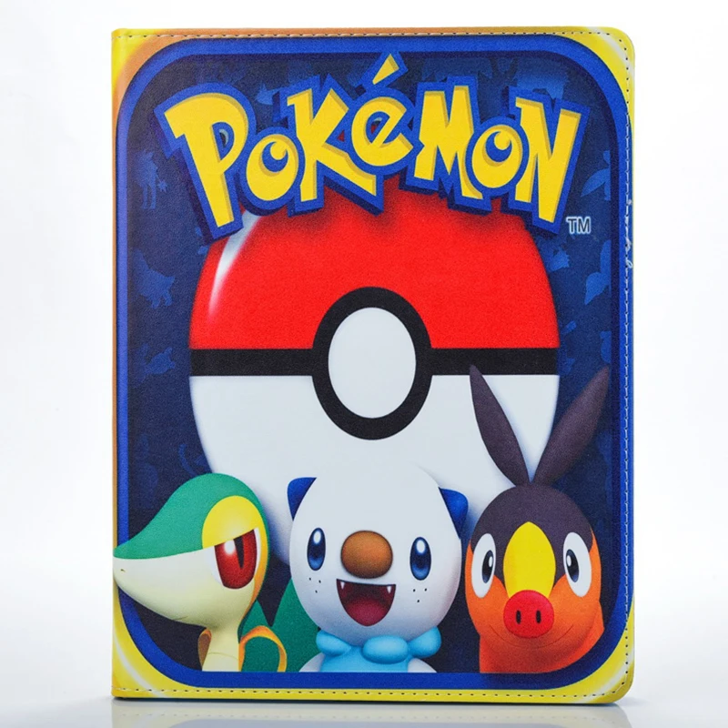 Чехол для Apple ipad 5 6 air 2 ipad 9,7 чехол Pokemon Go милый планшет с Пикачу pu кожаный чехол с откидной подставкой оболочка coque para - Цвет: as photo